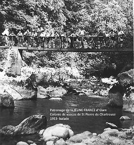 COLO JEUNE FRANCE 1953 colo en balade 1